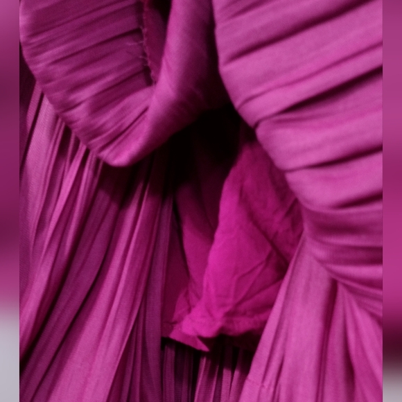 Free People 100 Degree of Shine Mini Dress Women's S Pink Barbiecore Romantic - Picture 5 of 10